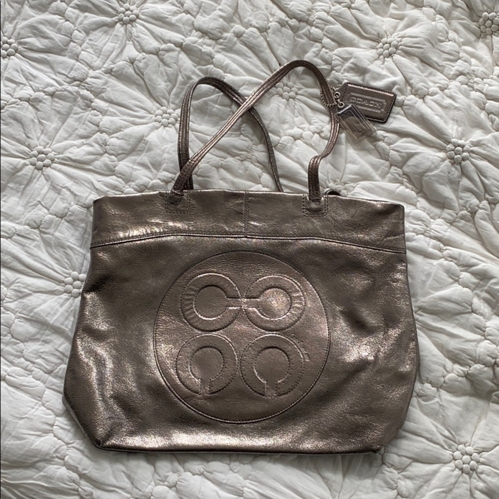 Coach tote bag great condition